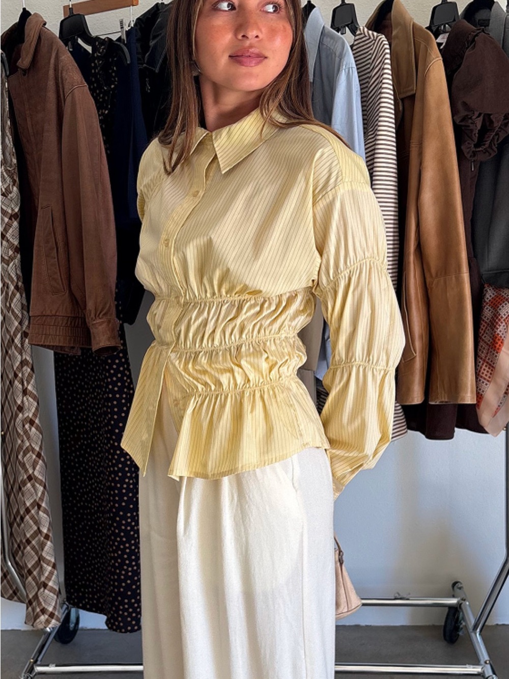 Lisa Says Gah Yellow Top